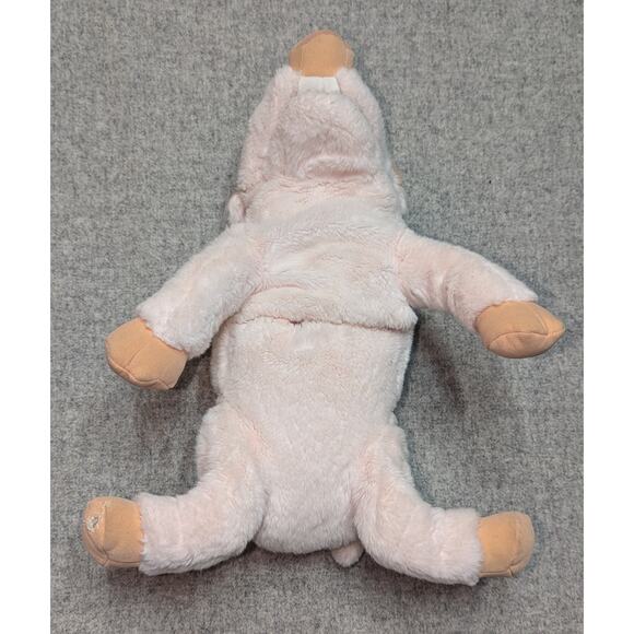 Baby Pig Pink Plush Stuffed Animal Toy and Realistic Hand Puppet EUC - Picture 3 of 11